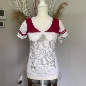 Harry Potter ladies Gryffindor top.